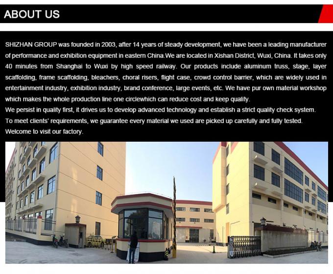 ファッション・ショーの小さい段階の照明トラス