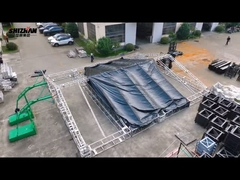 290x290mmの正方形の軽量アルミニウム トラス展覧会の照明トラス