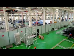 正方形の軽量のつくトラス ボルト タイプ段階の照明足場