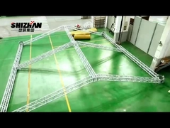 専門のでき事のためのアルミニウムつくトラス銀製の黒い金の赤い白い