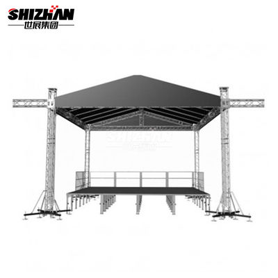 300mm Aluminum Outdoor Stage Truss Frame Structure Display Truss Stage