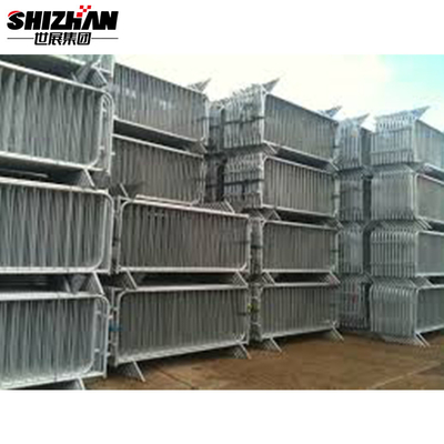 Galvanized Steel Pipe Fence Barrier Recycled Road Barrier Fence