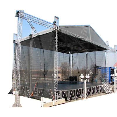 290mm Triangle Spigot Portable Aluminum Lighting 	triangle lighting truss Truss For Concerts