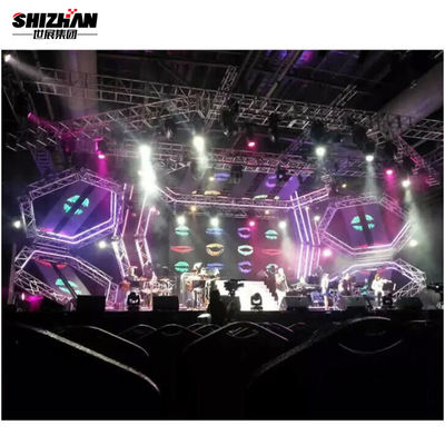 Fashion Show Circle Lighting Truss Aluminum Alloy 6082-T6 Aluminum Spigot Truss