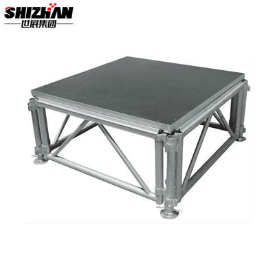 4x4 Aluminum Stage Platforms Outdoor Event All Terrain Height Adjustable