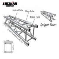 Exhibition Booth Aluminium Lighting Truss Display With Good Load Capacity Hanging Lights