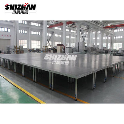 Glass Plywood Acrylic Led Dance Stage Frame Truss Structure