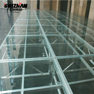 High Loading Capacity Portable Acrylic Temporary Live Show Stage Floor