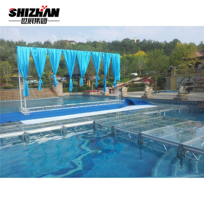 High Loading Capacity Portable Acrylic Temporary Live Show Stage Floor