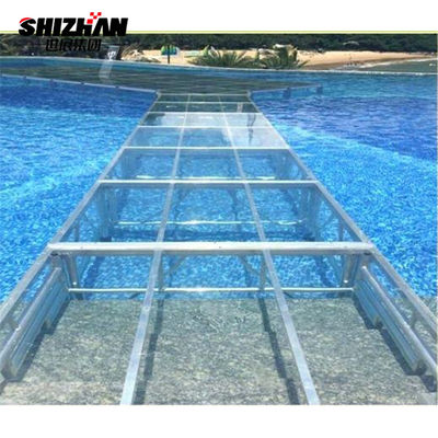 High Loading Capacity Portable Acrylic Temporary Live Show Stage Floor