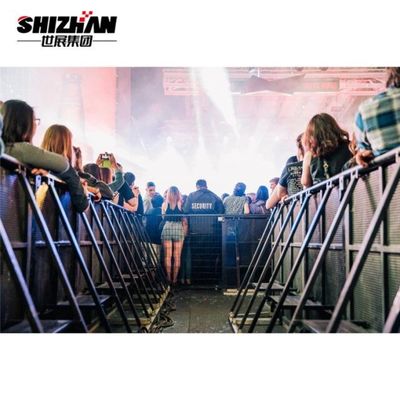 Aluminum Concert Stage Barricades Flood Barrier Factory Event