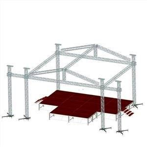 Modular Aluminum Stage Truss for Events 500kg Capacity