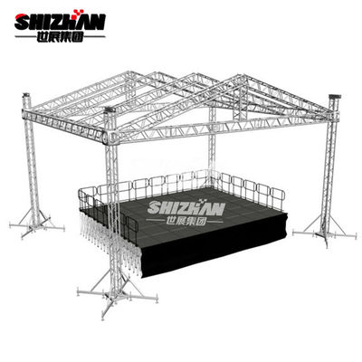 Space Frame Truss Bridge Aluminum Square Tube Truss